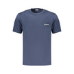 Bikkembergs Blaues Baumwoll-T-Shirt für Herren
