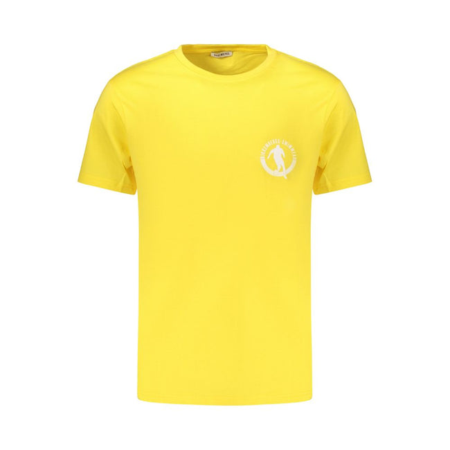 Bikkembergs T-Shirt aus gelber Baumwolle