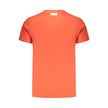 Bikkembergs Orangefarbenes T-Shirt aus Baumwolle