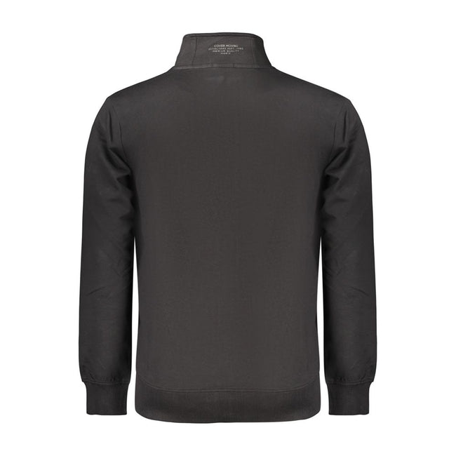 Coveri Moving Schwarzer Baumwoll-Sweatshirt