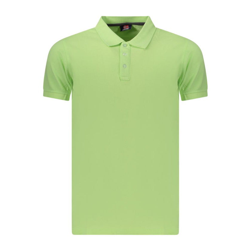 Norway 1963 Herren-Poloshirt Verde aus Baumwolle