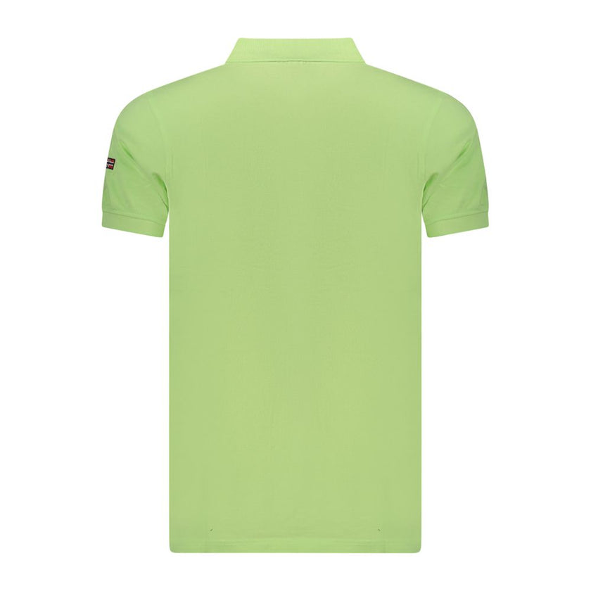Norway 1963 Herren-Poloshirt Verde aus Baumwolle