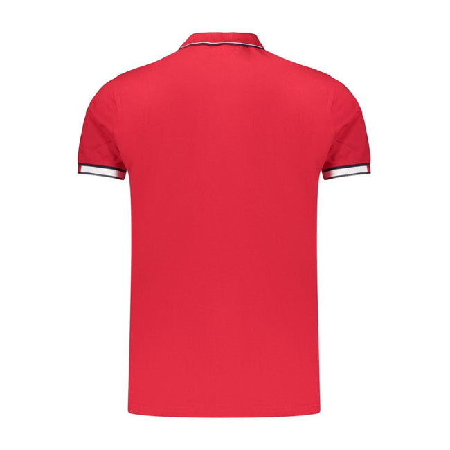 Norway 1963 Rosso Baumwoll-Poloshirt für Herren
