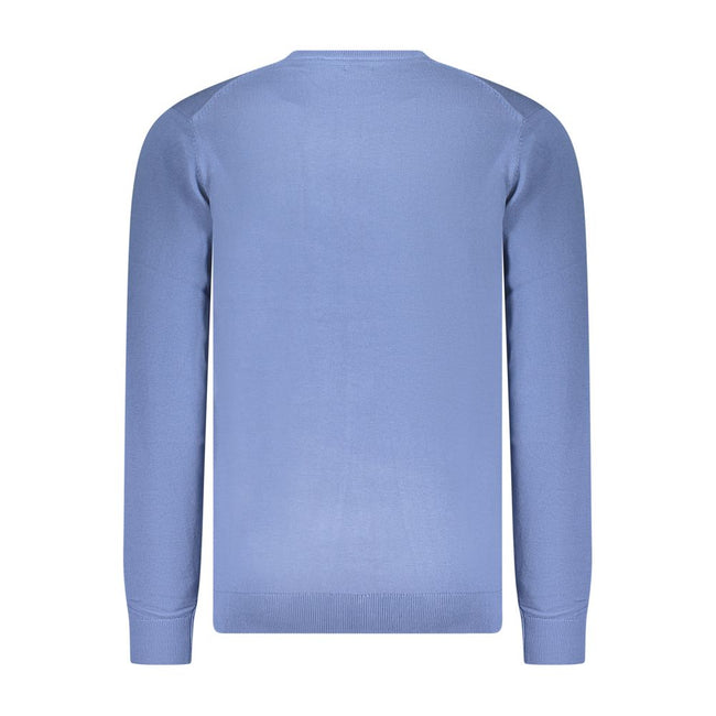 Norway 1963 Herrenhemd aus blauer Baumwolle