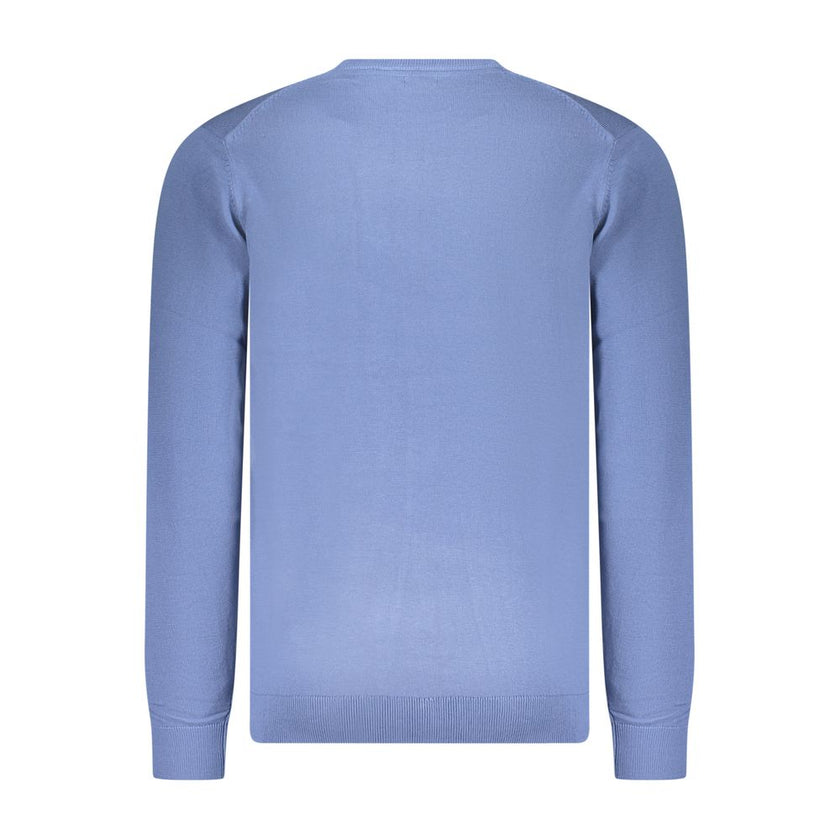 Norway 1963 Herrenhemd aus blauer Baumwolle