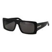 GCDS Schwarze Sonnenbrille aus Acetat
