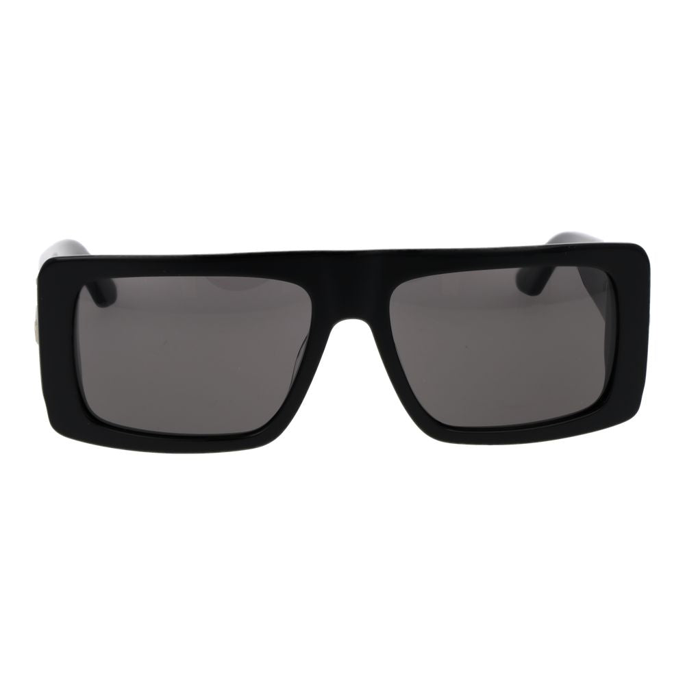 GCDS Schwarze Sonnenbrille aus Acetat