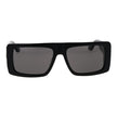 GCDS Schwarze Sonnenbrille aus Acetat