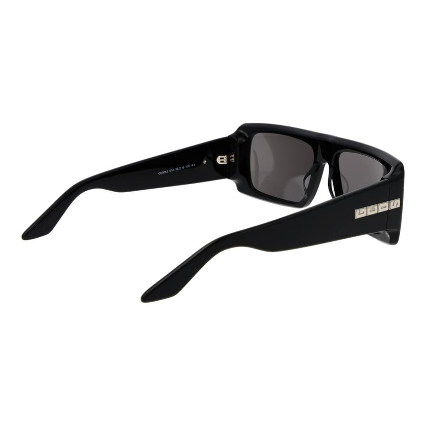 GCDS Schwarze Sonnenbrille aus Acetat