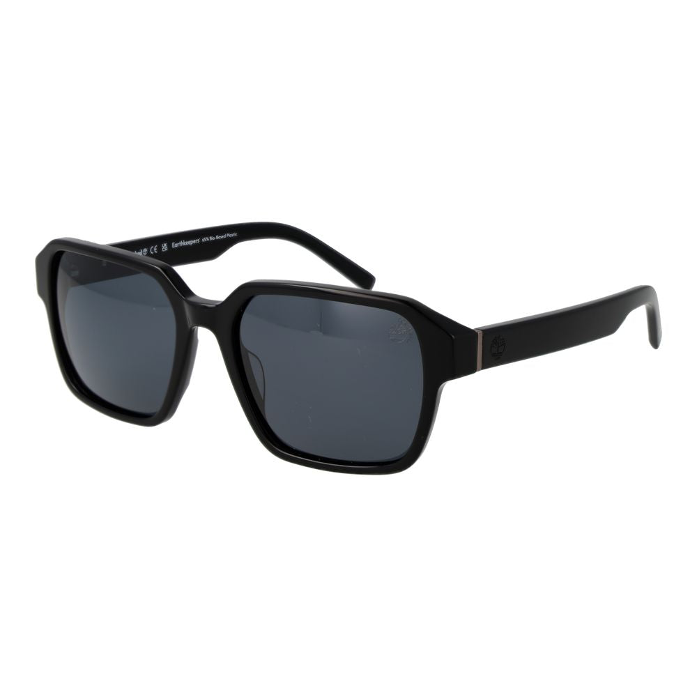 Timberland Schwarze Sonnenbrille aus Acetat
