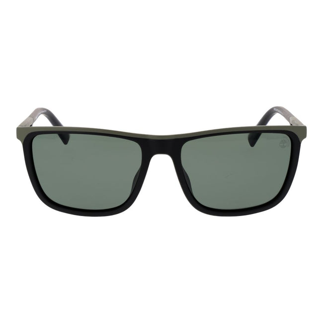 Timberland Schwarze Sonnenbrille aus Kunststoff
