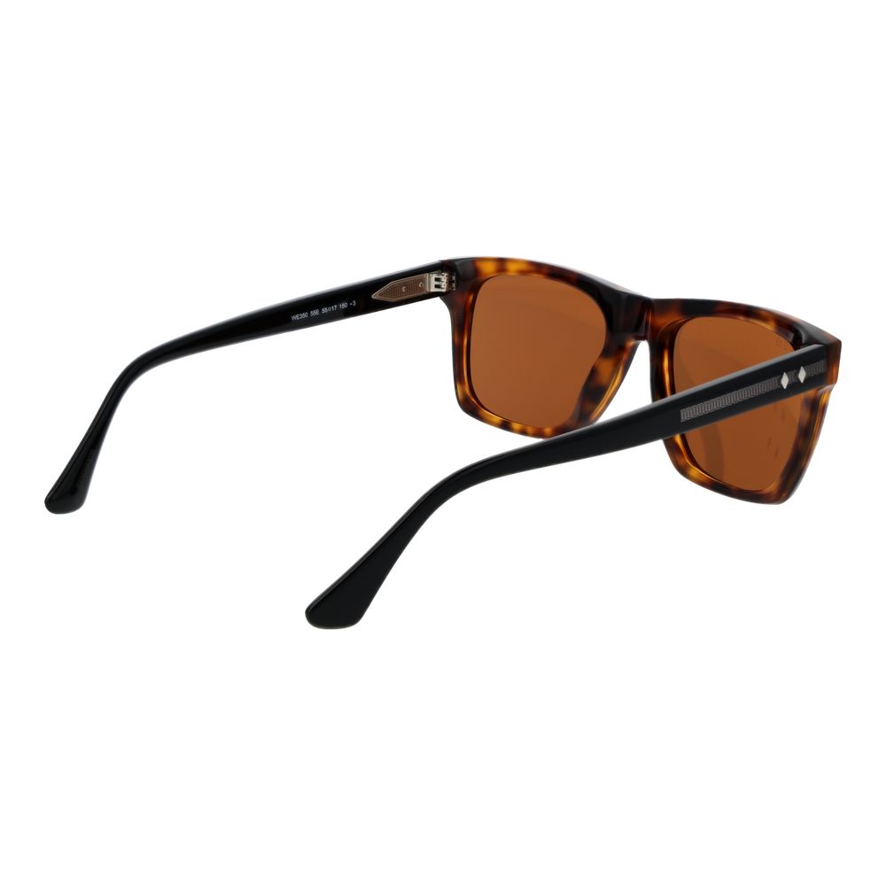 Web Braune Sonnenbrille aus Acetat