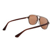 Web Braune Sonnenbrille aus Acetat