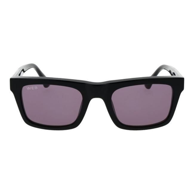 Web Schwarze Sonnenbrille aus Acetat