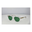 Web Sonnenbrille aus transparentem Acetat