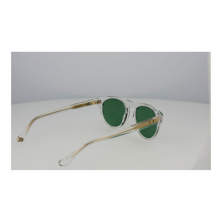 Web Sonnenbrille aus transparentem Acetat