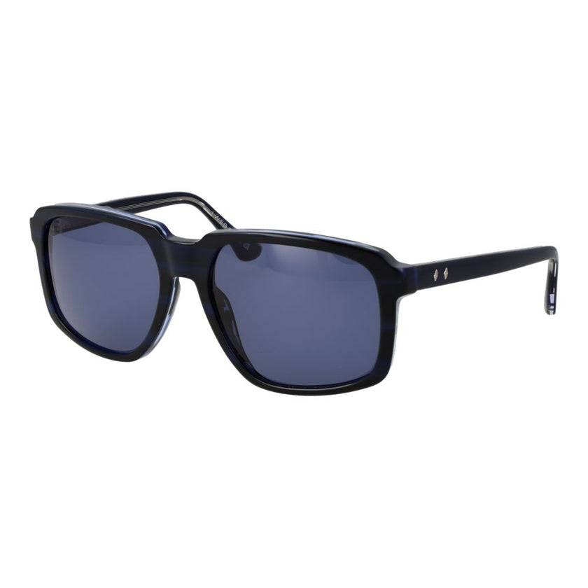 Web Blaue Sonnenbrille aus Acetat