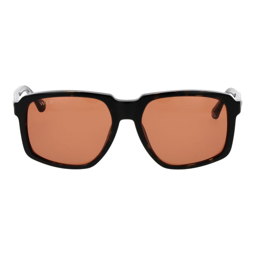 Web Braune Sonnenbrille aus Acetat