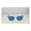 Web Sonnenbrille aus transparentem Acetat