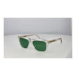 Web Sonnenbrille aus transparentem Acetat
