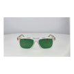 Web Sonnenbrille aus transparentem Acetat