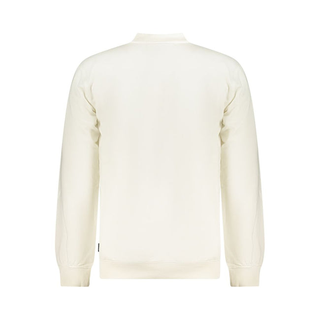 Fila Weißes Herren-Sweatshirt aus Baumwolle