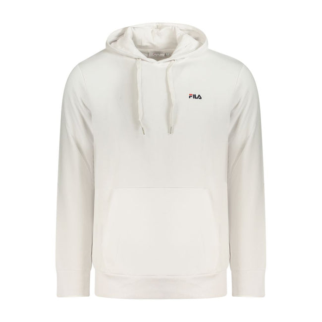 Fila Weißes Herren-Sweatshirt aus Baumwolle