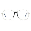 Andy Wolf Brille aus silbernem Metall (Fassung)