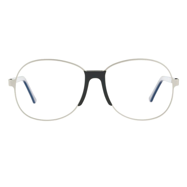 Andy Wolf Brille aus silbernem Metall (Fassung)