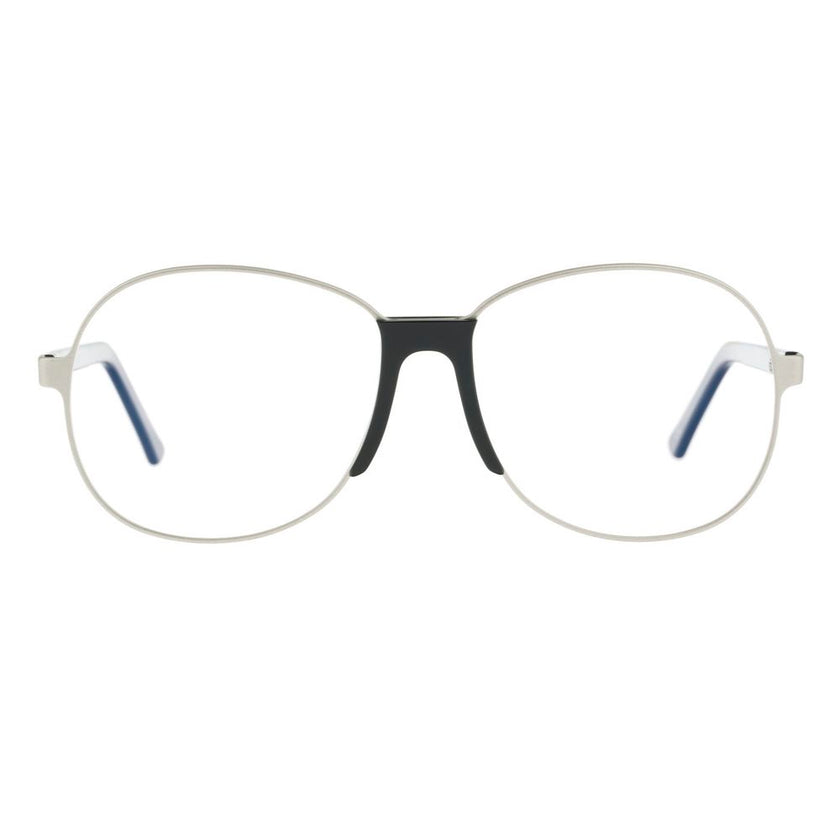 Andy Wolf Brille aus silbernem Metall (Fassung)