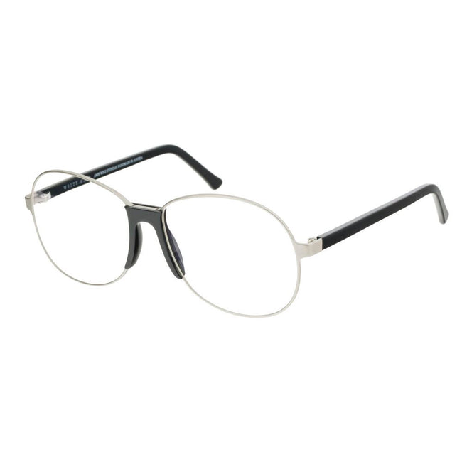 Andy Wolf Brille aus silbernem Metall (Fassung)