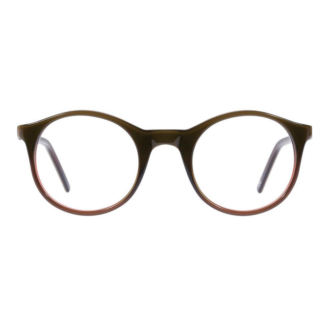 Andy Wolf Braune Brille aus Acetat (Gestell)