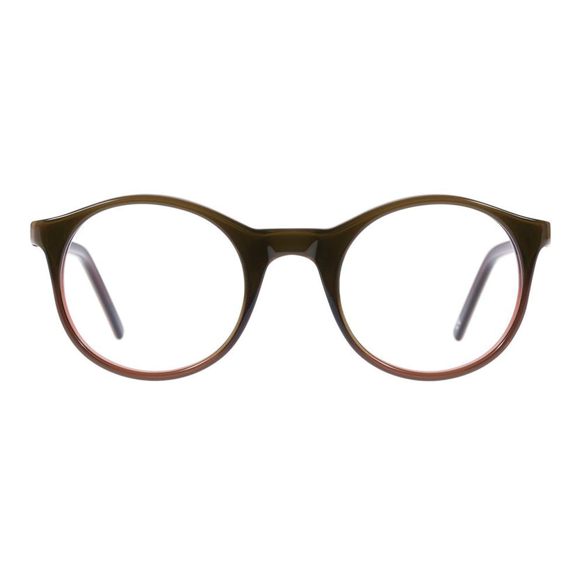 Andy Wolf Braune Brille aus Acetat (Gestell)