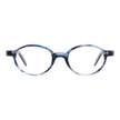 Andy Wolf Blaue Brille aus Acetat (Gestell)