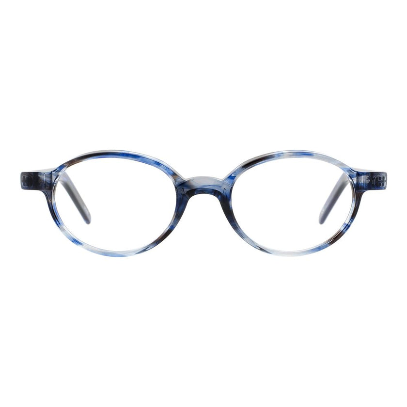 Andy Wolf Blaue Brille aus Acetat (Gestell)