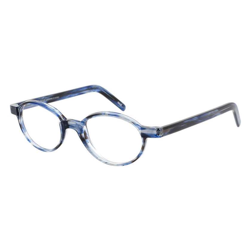 Andy Wolf Blaue Brille aus Acetat (Gestell)