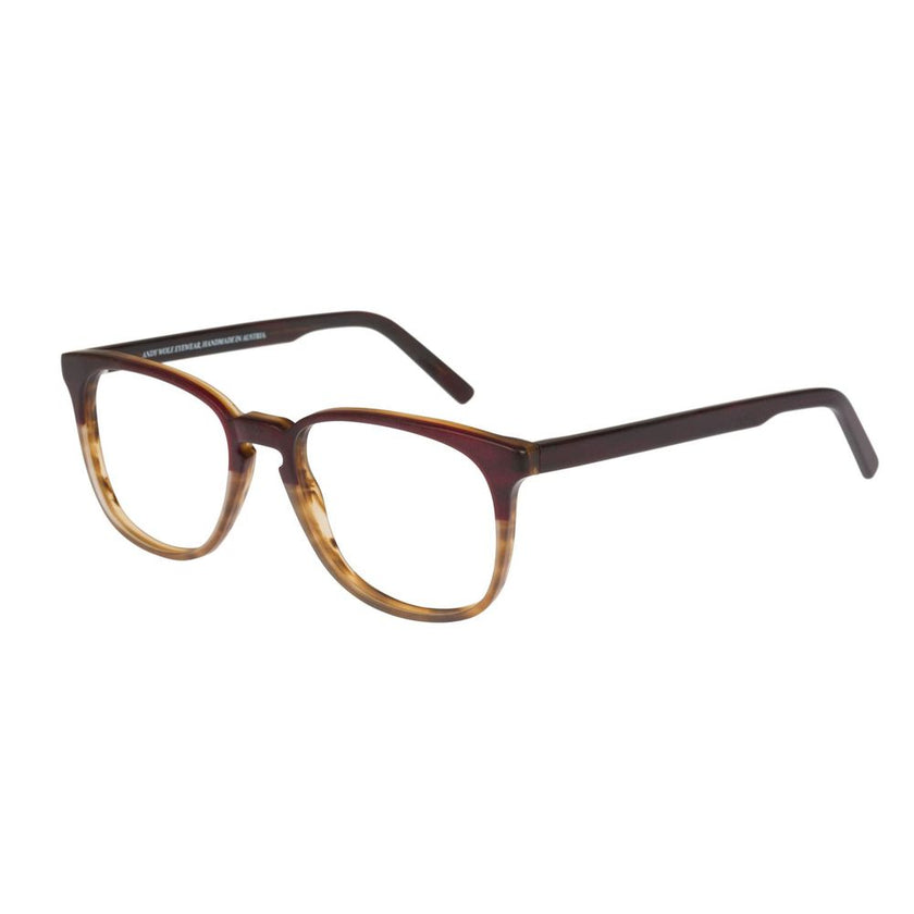 Andy Wolf Braune Brille aus Acetat (Gestell)