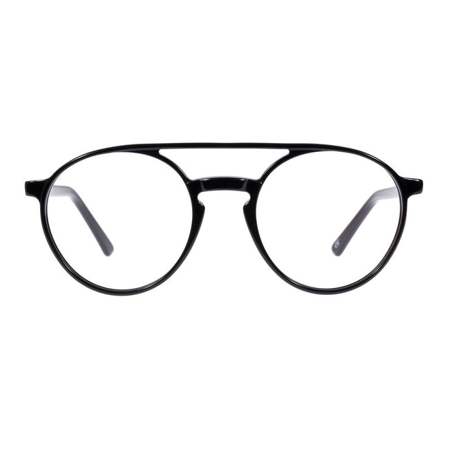 Andy Wolf Schwarze Brille aus Acetat (Gestell)