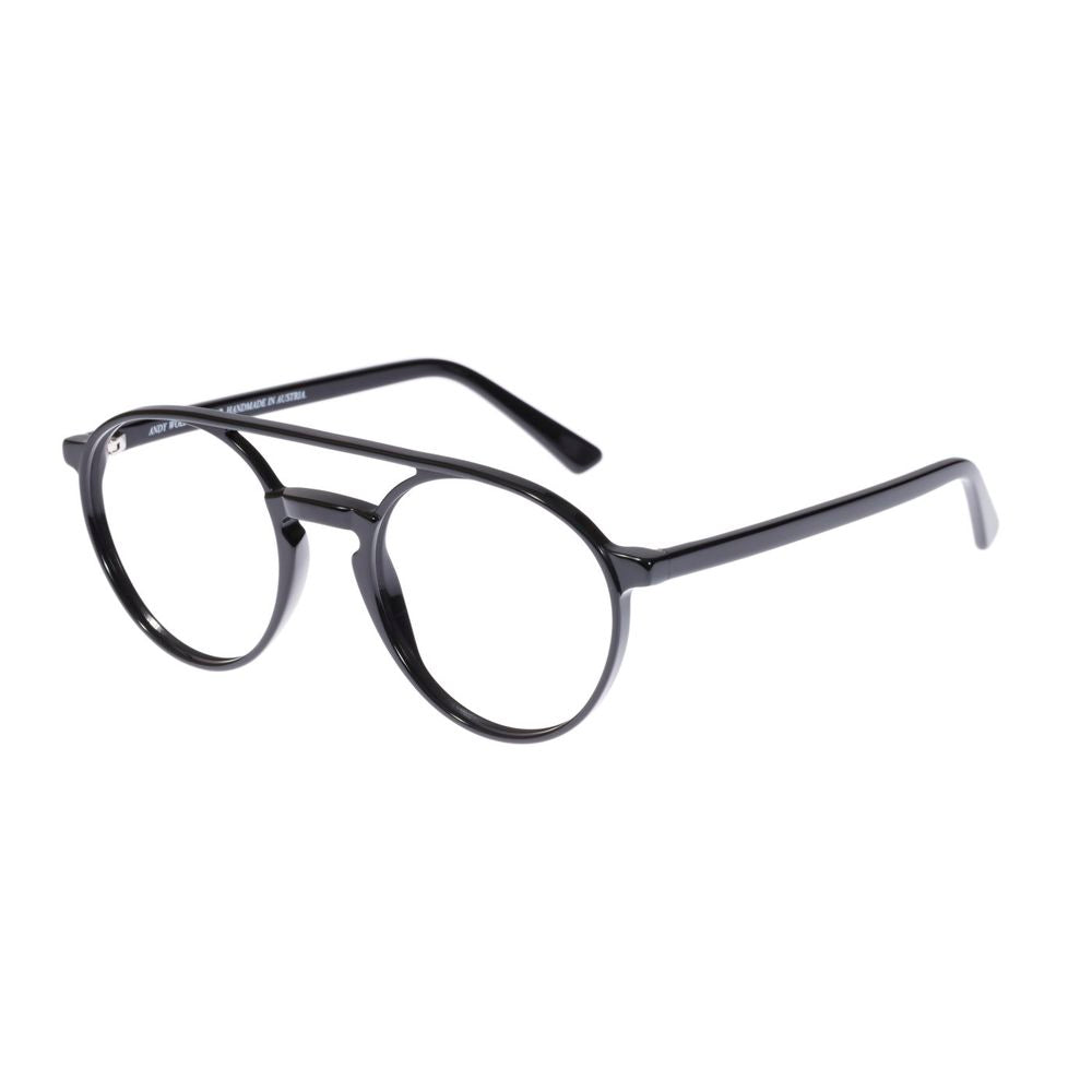 Andy Wolf Schwarze Brille aus Acetat (Gestell)