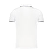 Lotto Weißes Poloshirt für Herren aus Polyester