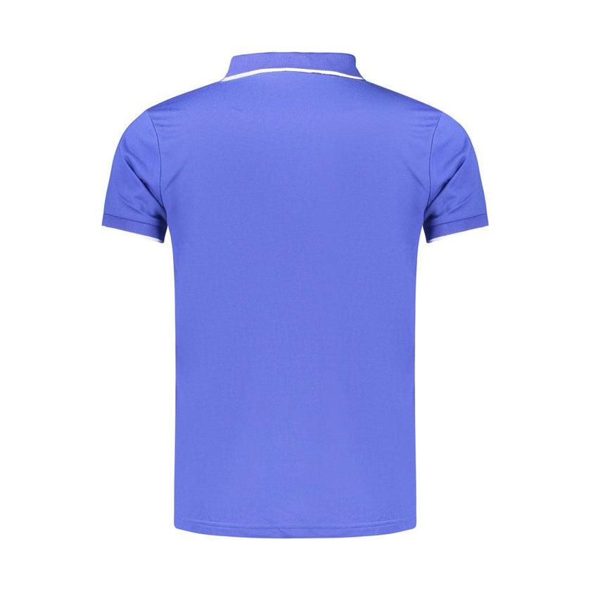 Lotto Blaues Baumwoll-Poloshirt