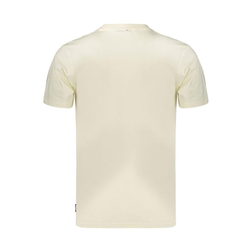Fila Beige Baumwoll-T-Shirt für Herren