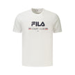 Fila Weißes Herren-T-Shirt aus Baumwolle