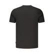 Fila Schwarzes Baumwoll-T-Shirt für Herren