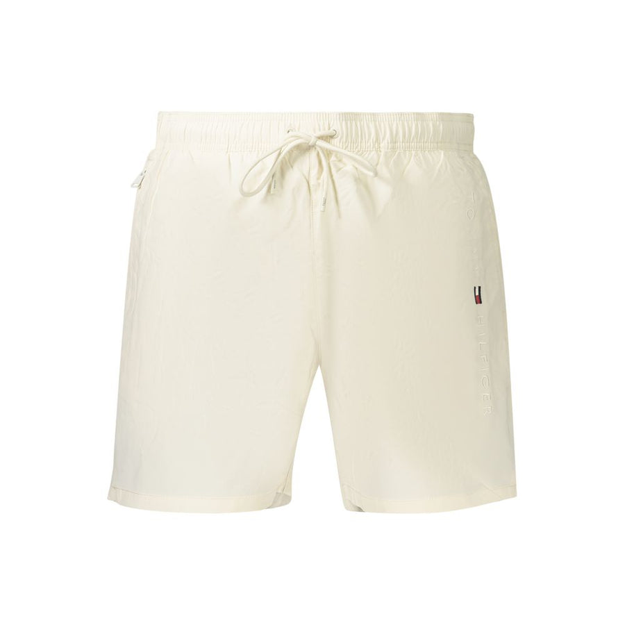 Tommy Hilfiger Beige Polyester Herren-Badeshorts