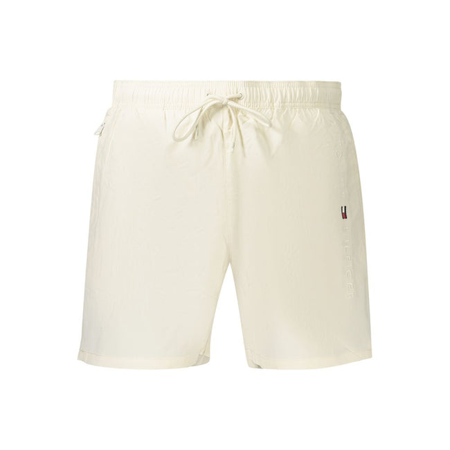 Tommy Hilfiger Beige Polyester Herren-Badeshorts