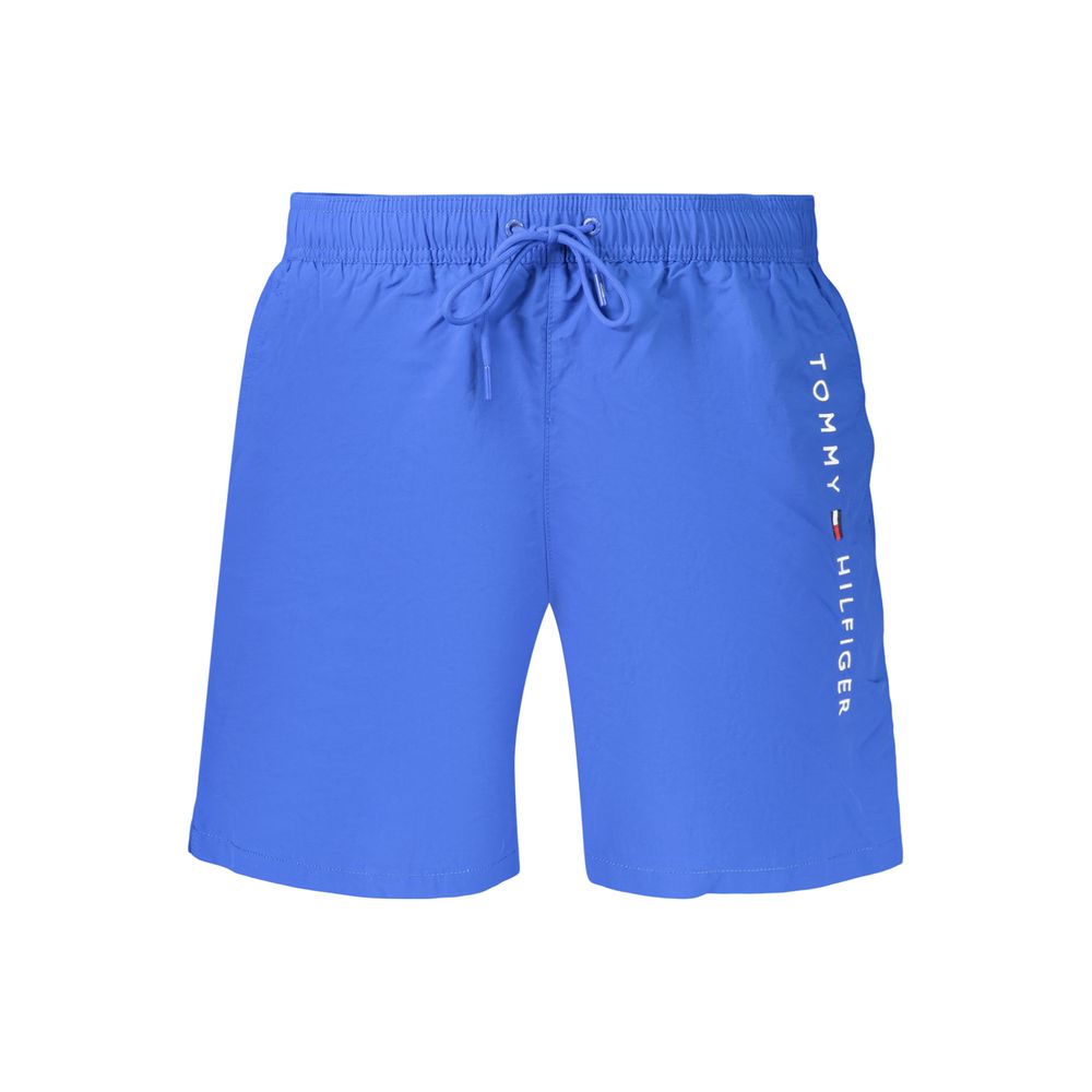 Tommy Hilfiger Men's Blue Polyester Swim Shorts