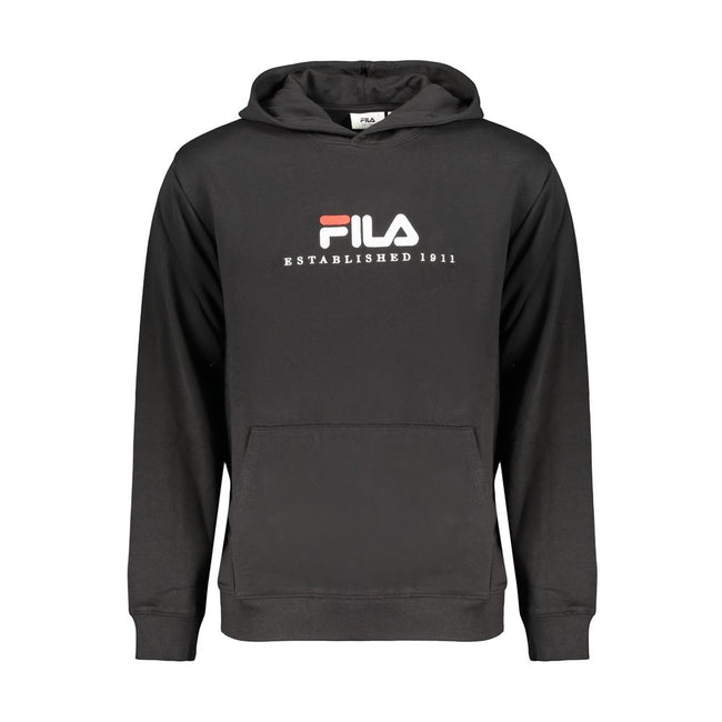 Fila Schwarzer Baumwoll-Sweatshirt
