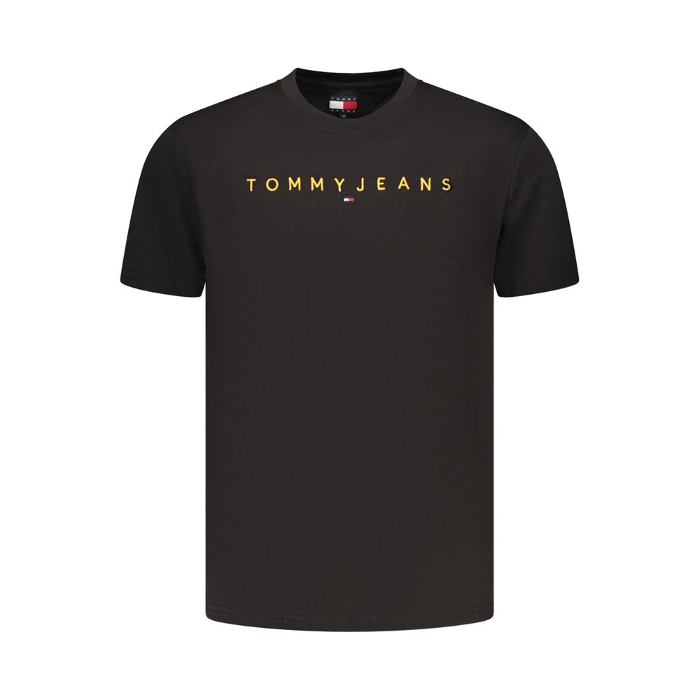 Tommy Hilfiger Men's Black Cotton T-Shirt