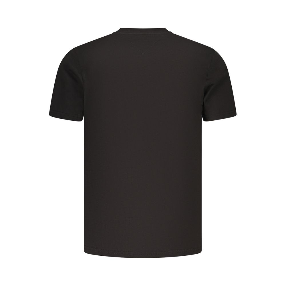 Tommy Hilfiger Men's Black Cotton T-Shirt